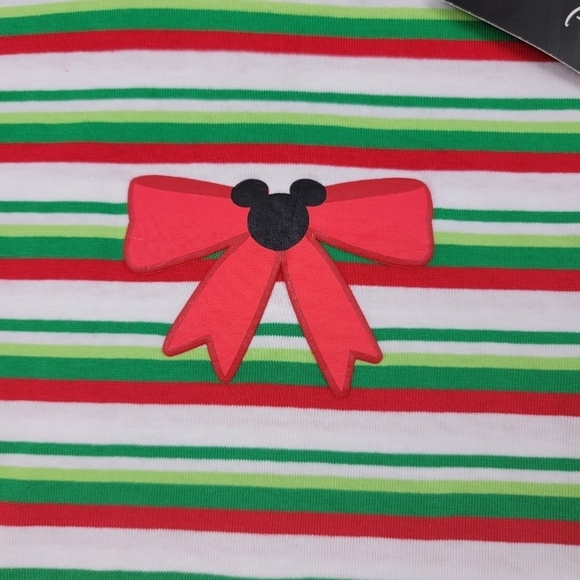 NWT Disney Hot Topic Christmas Mickey Mouse oversized mockneck long sleeve shirt - Picture 5 of 8